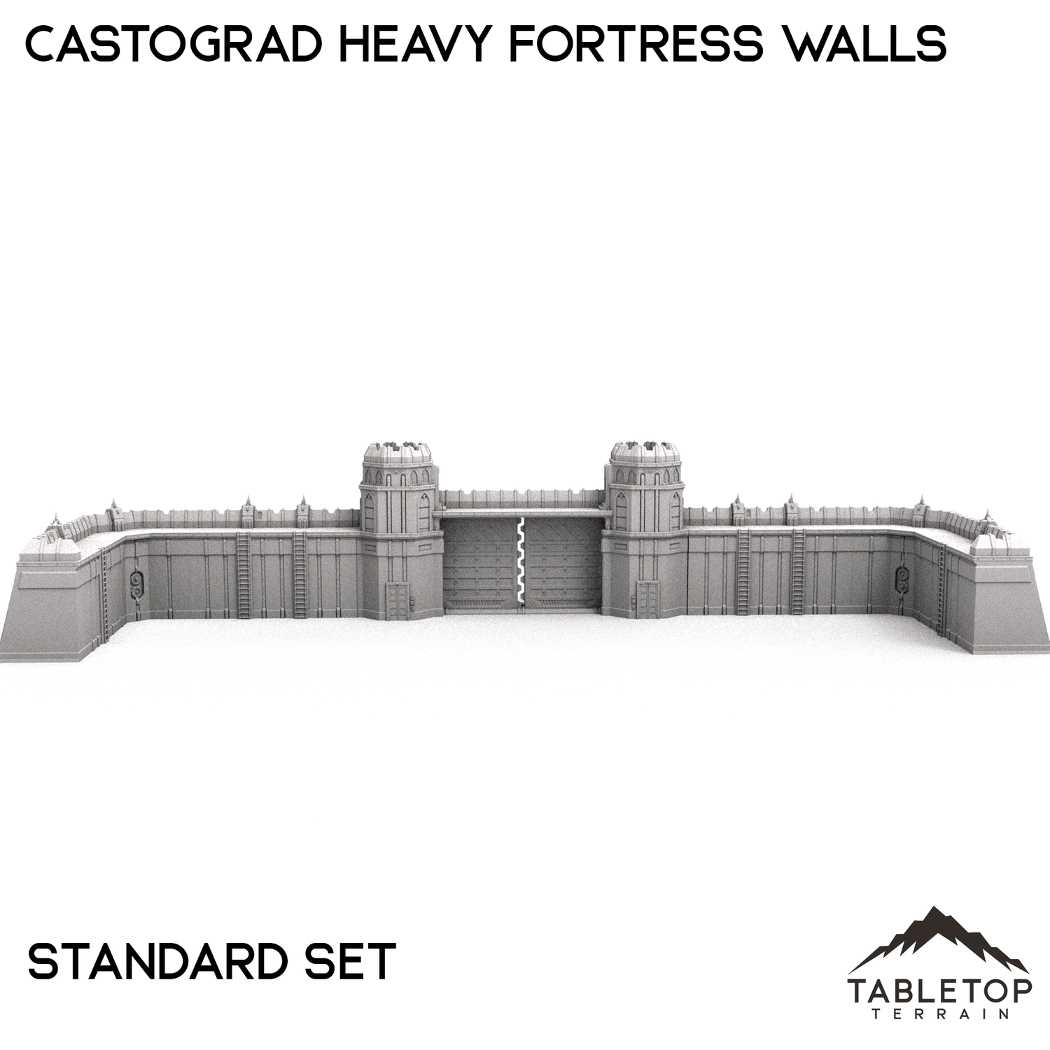 Castograd Heavy Fortress Walls – Tabletop Terrain