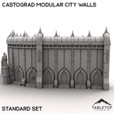 Tabletop Terrain Walls Castograd Modular City Walls