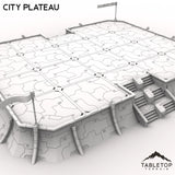 Tabletop Terrain Walls City Plateau