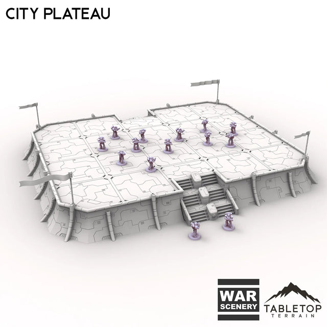 Tabletop Terrain Walls City Plateau
