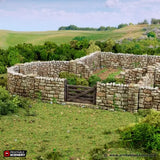 Tabletop Terrain Walls Country High Walls / Low Walls - Country & King - Fantasy Historical Walls