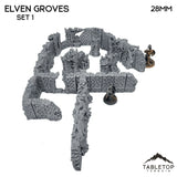 Tabletop Terrain Walls Elven Grove - Fantasy Terrain