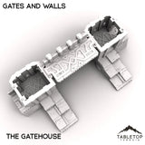 Tabletop Terrain Walls Gates and Walls - Kingdom of Durak Deep