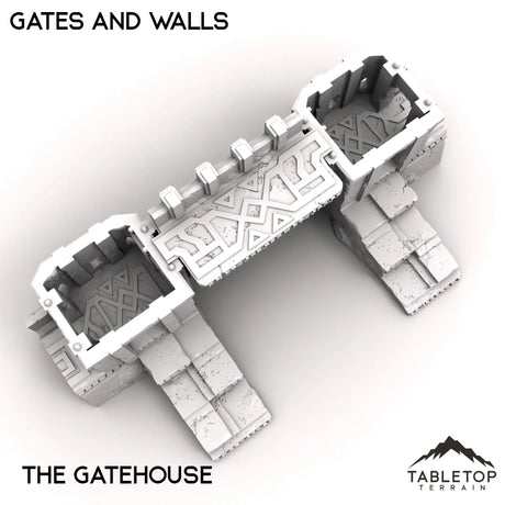 Tabletop Terrain Walls Gates and Walls - Kingdom of Durak Deep