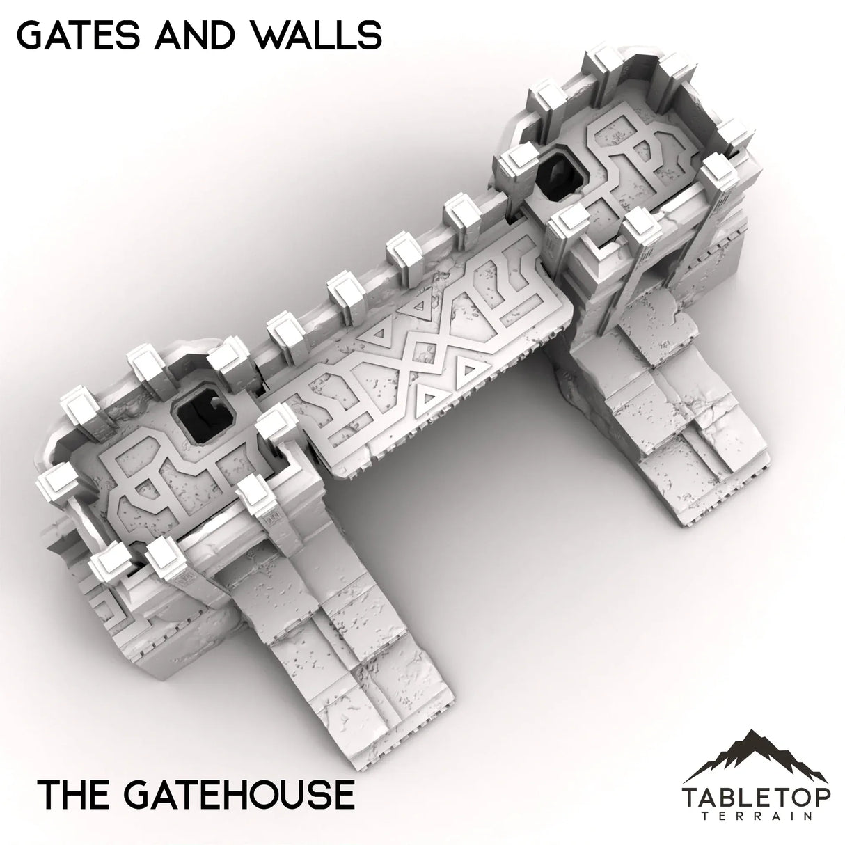 Tabletop Terrain Walls Gates and Walls - Kingdom of Durak Deep