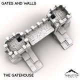 Tabletop Terrain Walls Gates and Walls - Kingdom of Durak Deep