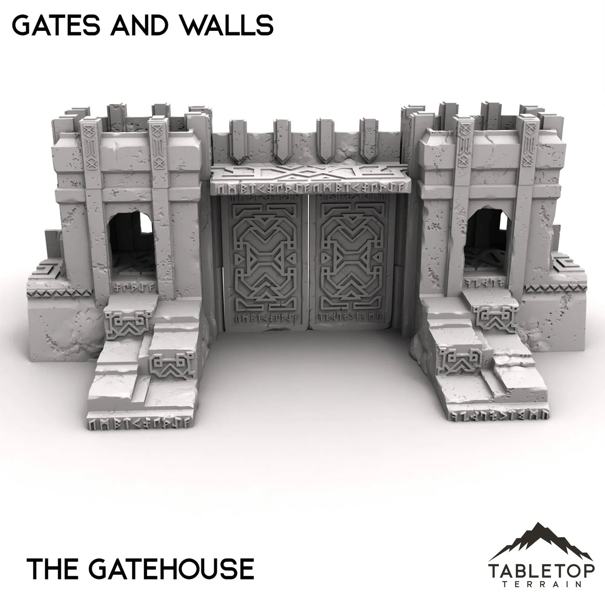 Tabletop Terrain Walls Gates and Walls - Kingdom of Durak Deep
