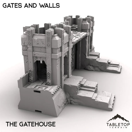 Tabletop Terrain Walls Gates and Walls - Kingdom of Durak Deep