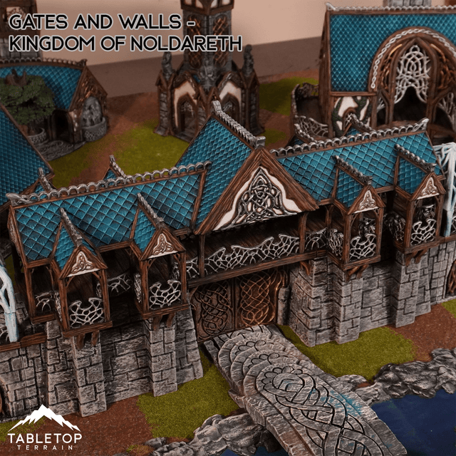 Tabletop Terrain Walls Gates and Walls - Kingdom of Noldareth