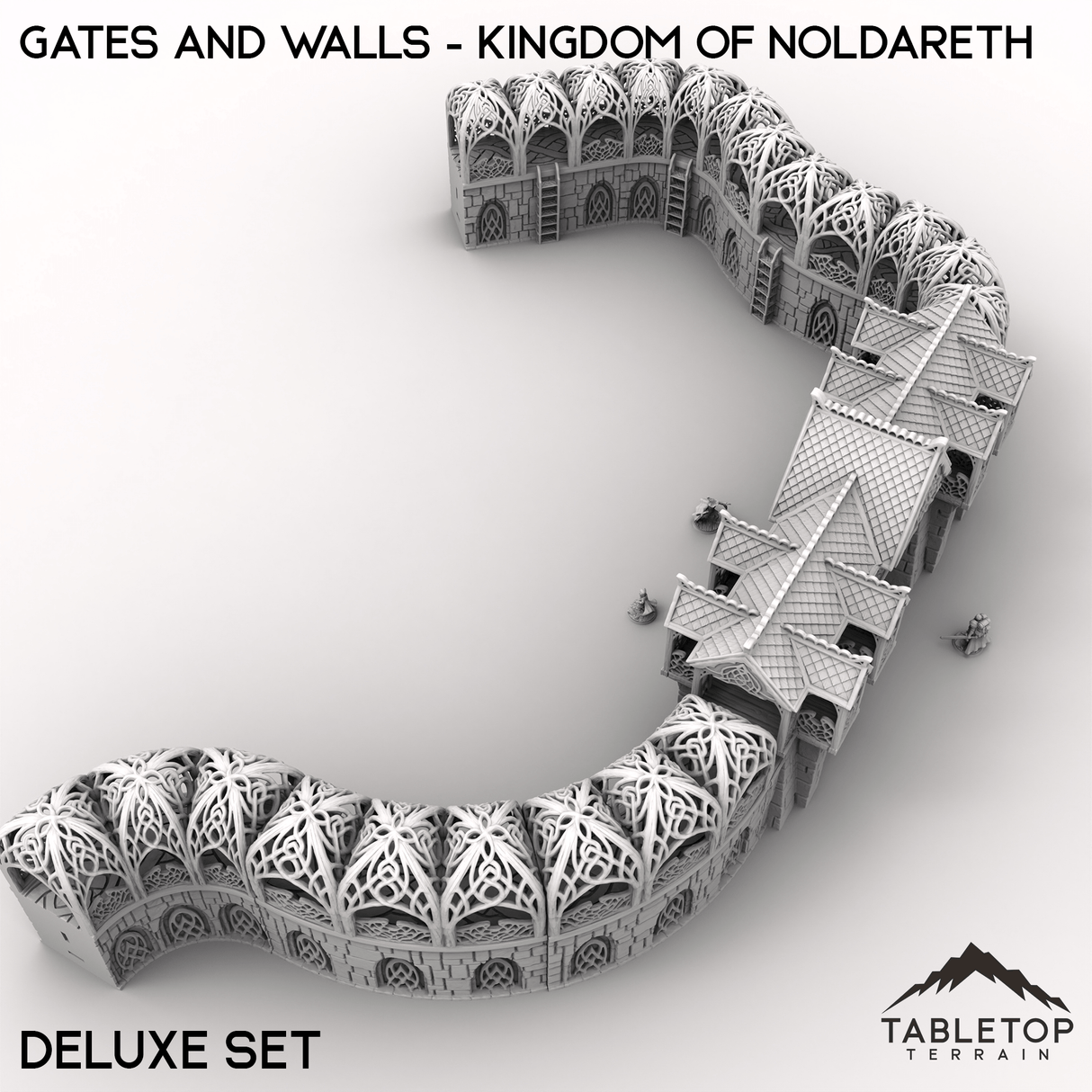 Tabletop Terrain Walls Gates and Walls - Kingdom of Noldareth