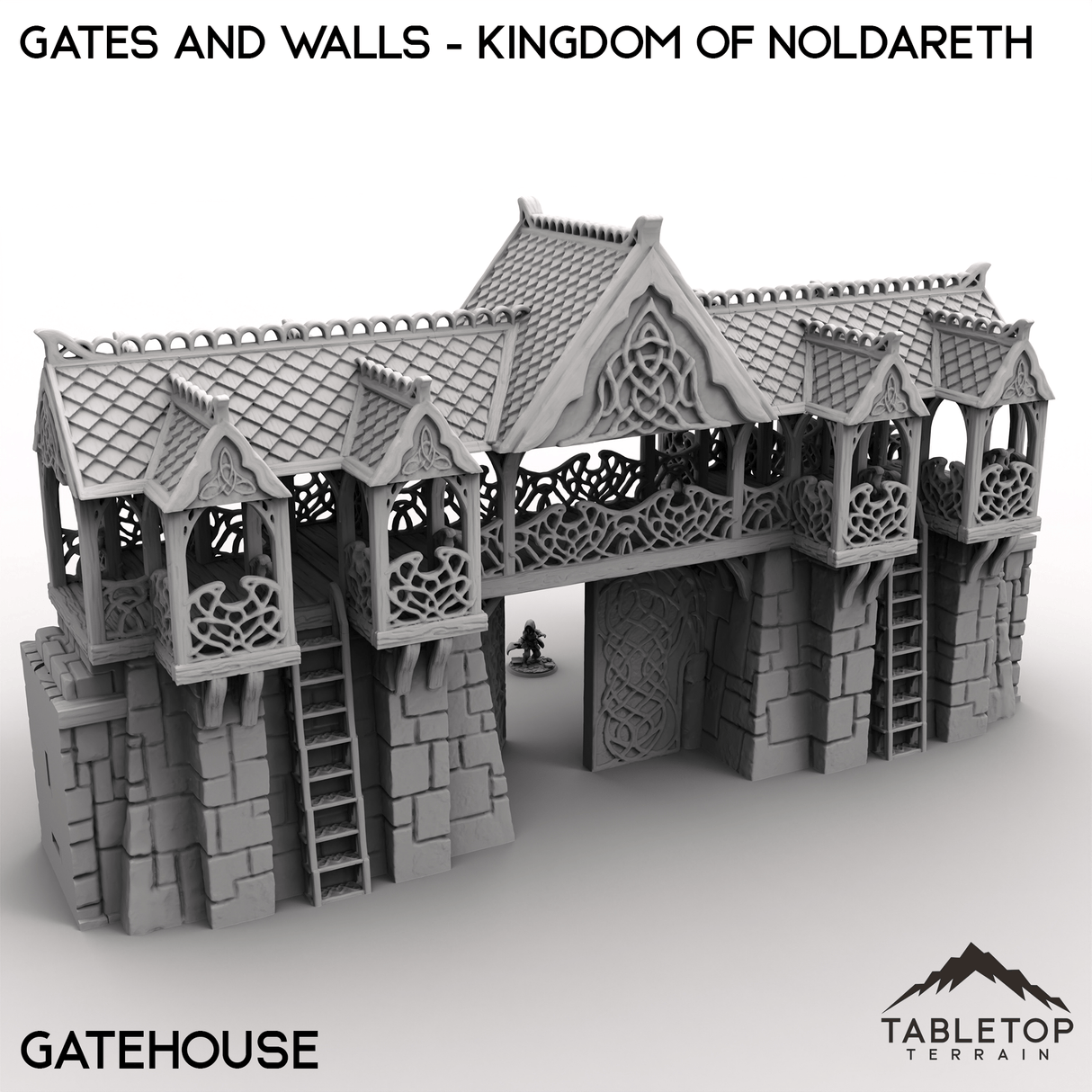 Tabletop Terrain Walls Gates and Walls - Kingdom of Noldareth