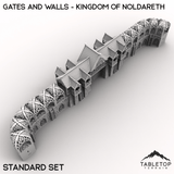 Tabletop Terrain Walls Gates and Walls - Kingdom of Noldareth