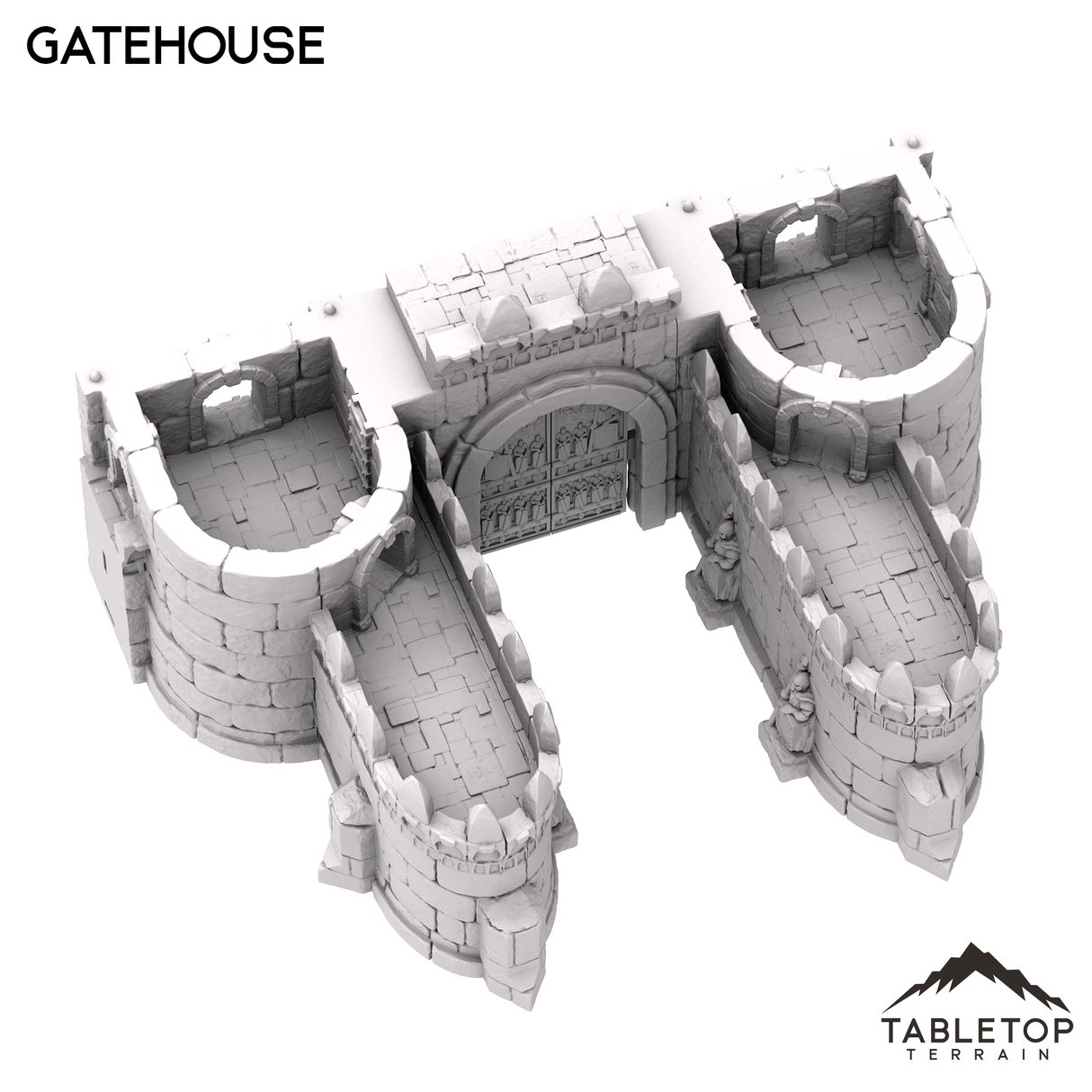 Tabletop Terrain Walls Gates and Walls - Kingdom of Tor Ithilas