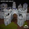 Tabletop Terrain Walls Gates and Walls - Kingdom of Tor Ithilas