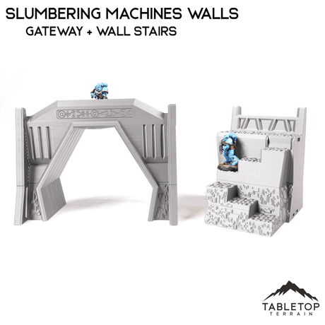 Tabletop Terrain Walls Gateway Slumbering Machines Walls