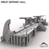 Tabletop Terrain Walls Great Defense Wall