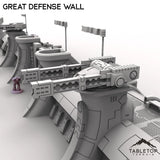 Tabletop Terrain Walls Great Defense Wall