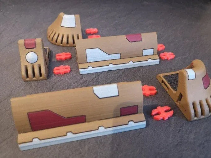 Tabletop Terrain Walls Greater Good Walls / Barricades