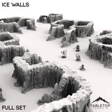 Tabletop Terrain Walls Ice Walls