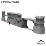 Tabletop Terrain Walls Imperial Walls - Imperial Base Builder