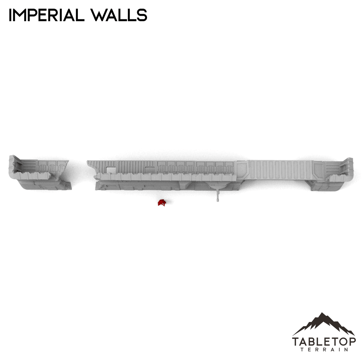 Tabletop Terrain Walls Imperial Walls - Imperial Base Builder