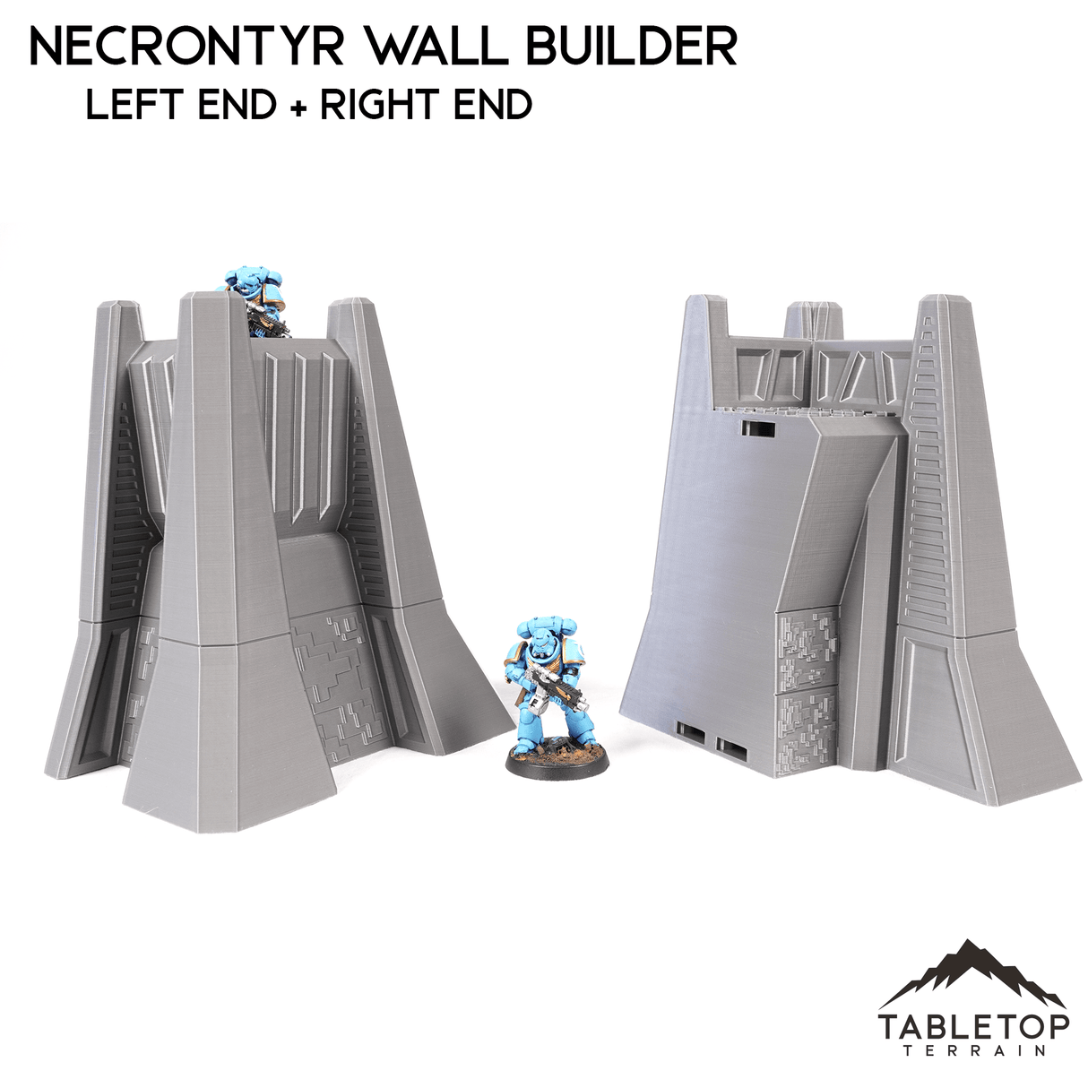 Tabletop Terrain Walls Necrontyr Walls