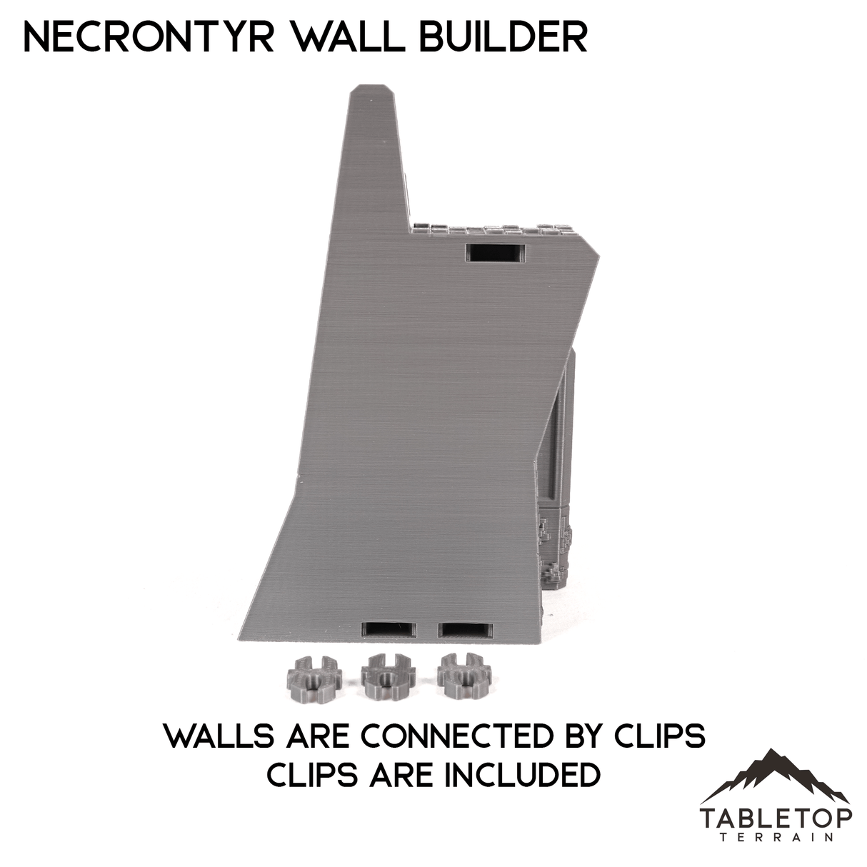 Tabletop Terrain Walls Necrontyr Walls