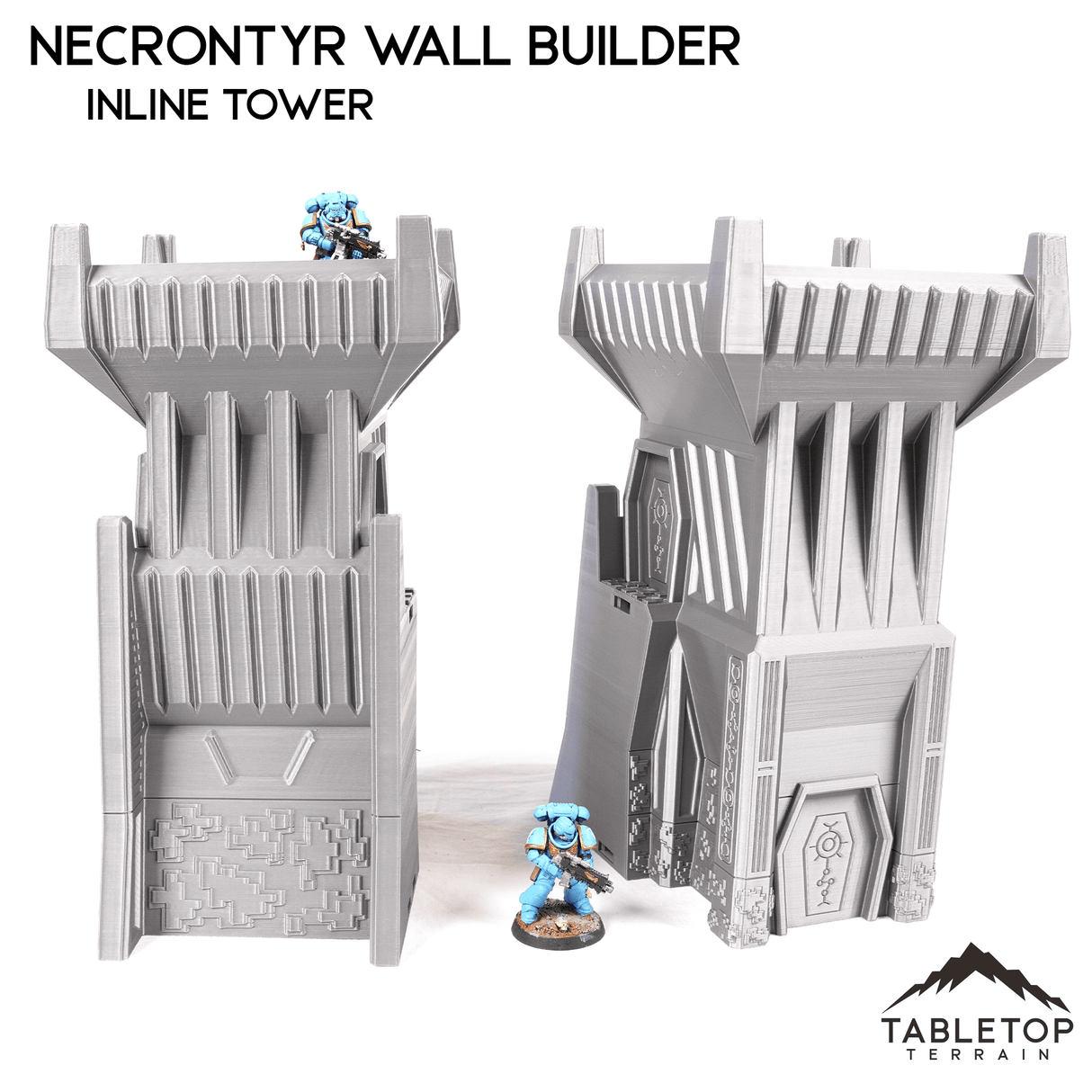 Tabletop Terrain Walls Necrontyr Walls