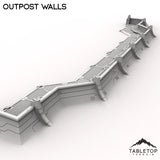 Tabletop Terrain Walls Outpost Walls