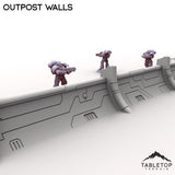 Tabletop Terrain Walls Outpost Walls