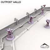 Tabletop Terrain Walls Outpost Walls