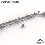Tabletop Terrain Walls Outpost Walls