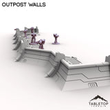 Tabletop Terrain Walls Outpost Walls
