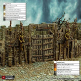 Tabletop Terrain Walls Ramshackle Gates