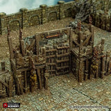 Tabletop Terrain Walls Ramshackle Gates