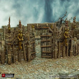 Tabletop Terrain Walls Ramshackle Gates