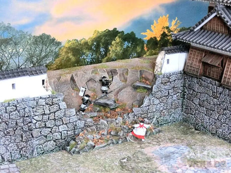Tabletop Terrain Walls Samurai Castle Wall Set