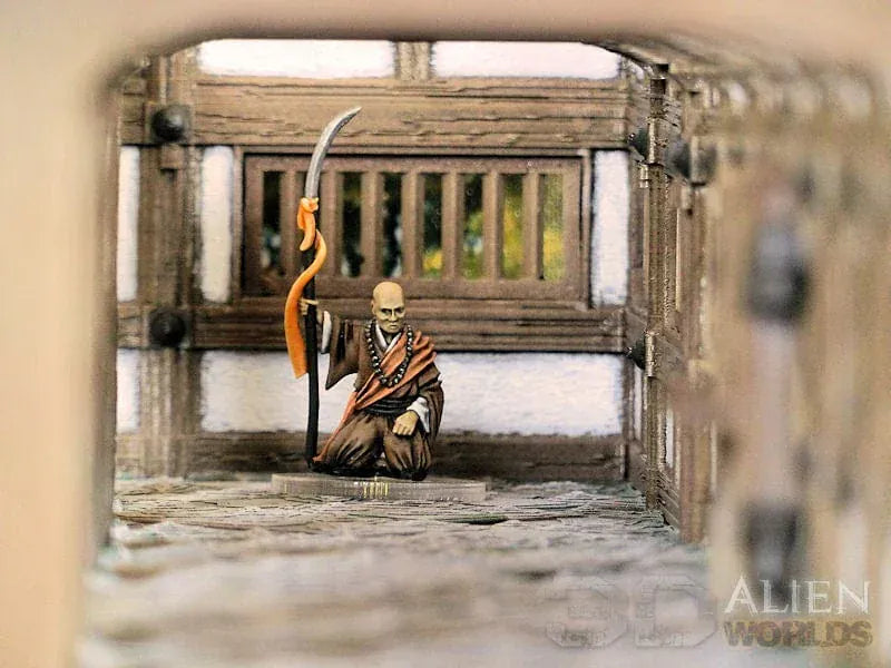 Tabletop Terrain Walls Samurai Temple Wall Set