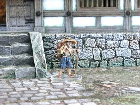 Tabletop Terrain Walls Samurai Temple Wall Set