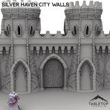 Tabletop Terrain Walls Silver Haven City Walls