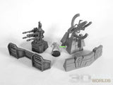 Tabletop Terrain Walls Slumbering Machines Defence Wall