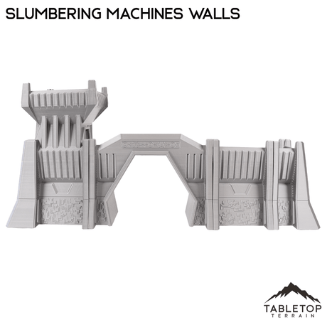 Tabletop Terrain Walls Slumbering Machines Walls