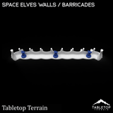 Tabletop Terrain Walls Space Elves Walls / Barricades