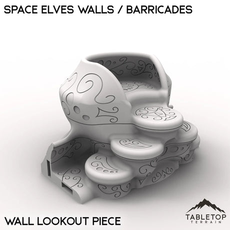 Tabletop Terrain Walls Space Elves Walls / Barricades