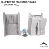 Tabletop Terrain Walls Straight Wall Slumbering Machines Walls