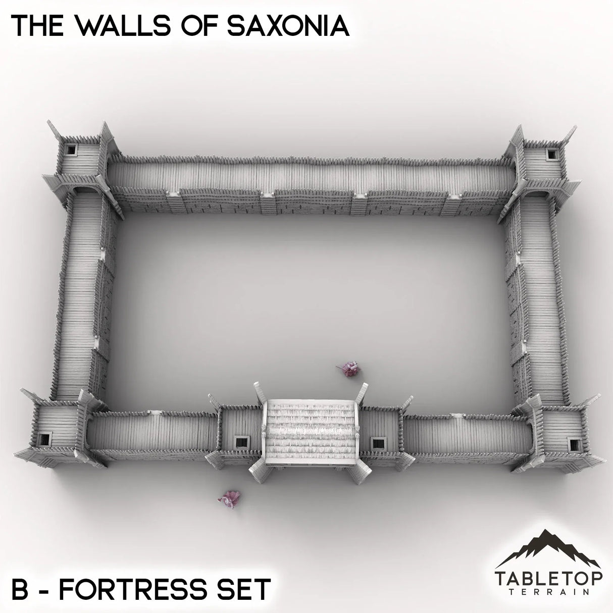 Tabletop Terrain Walls The Walls of Saxonia - Kingdom of Saxonia