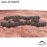 Tabletop Terrain Walls Wall of Saints