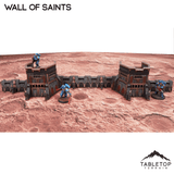 Tabletop Terrain Walls Wall of Saints