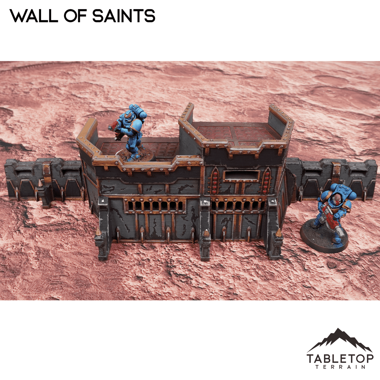 Tabletop Terrain Walls Wall of Saints