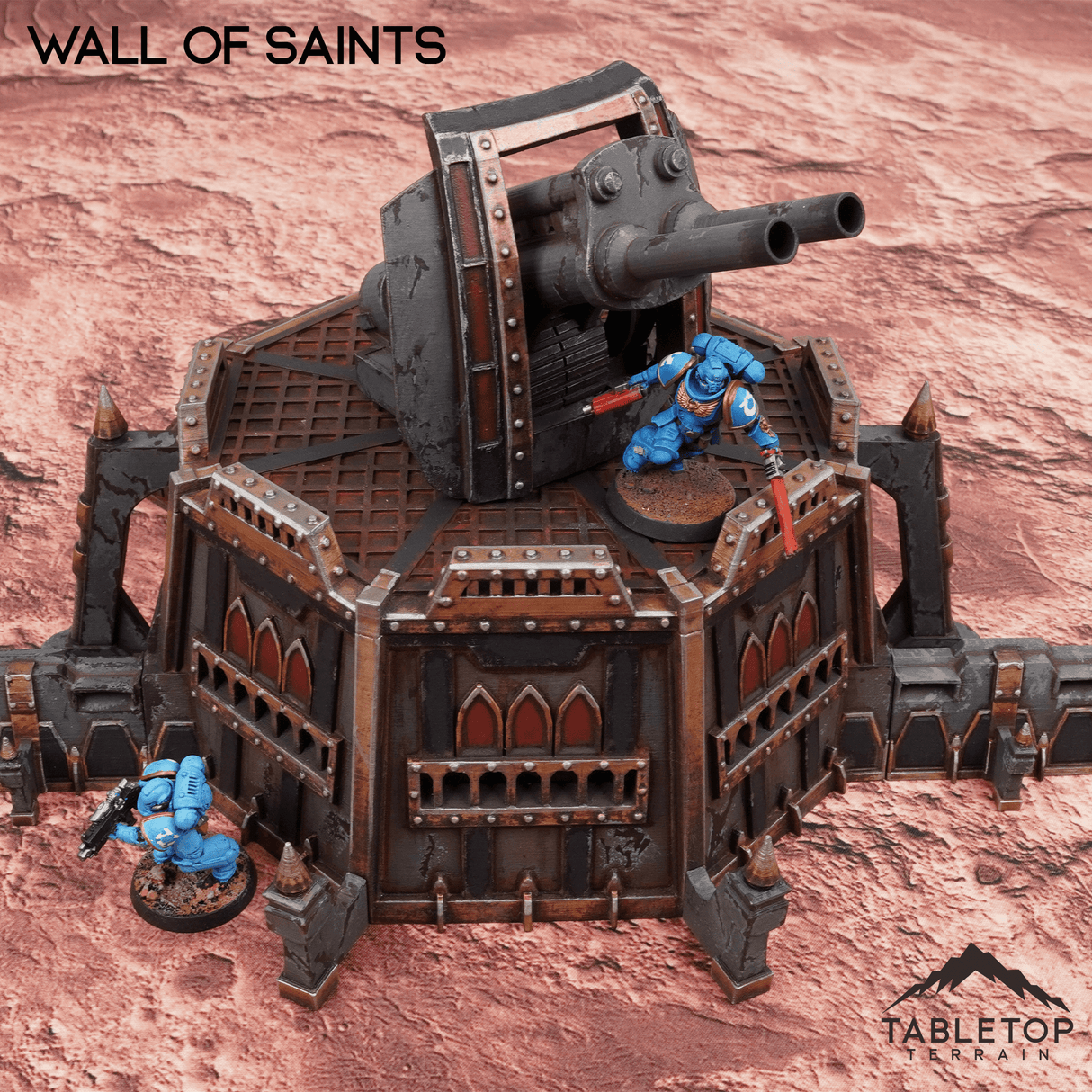 Tabletop Terrain Walls Wall of Saints
